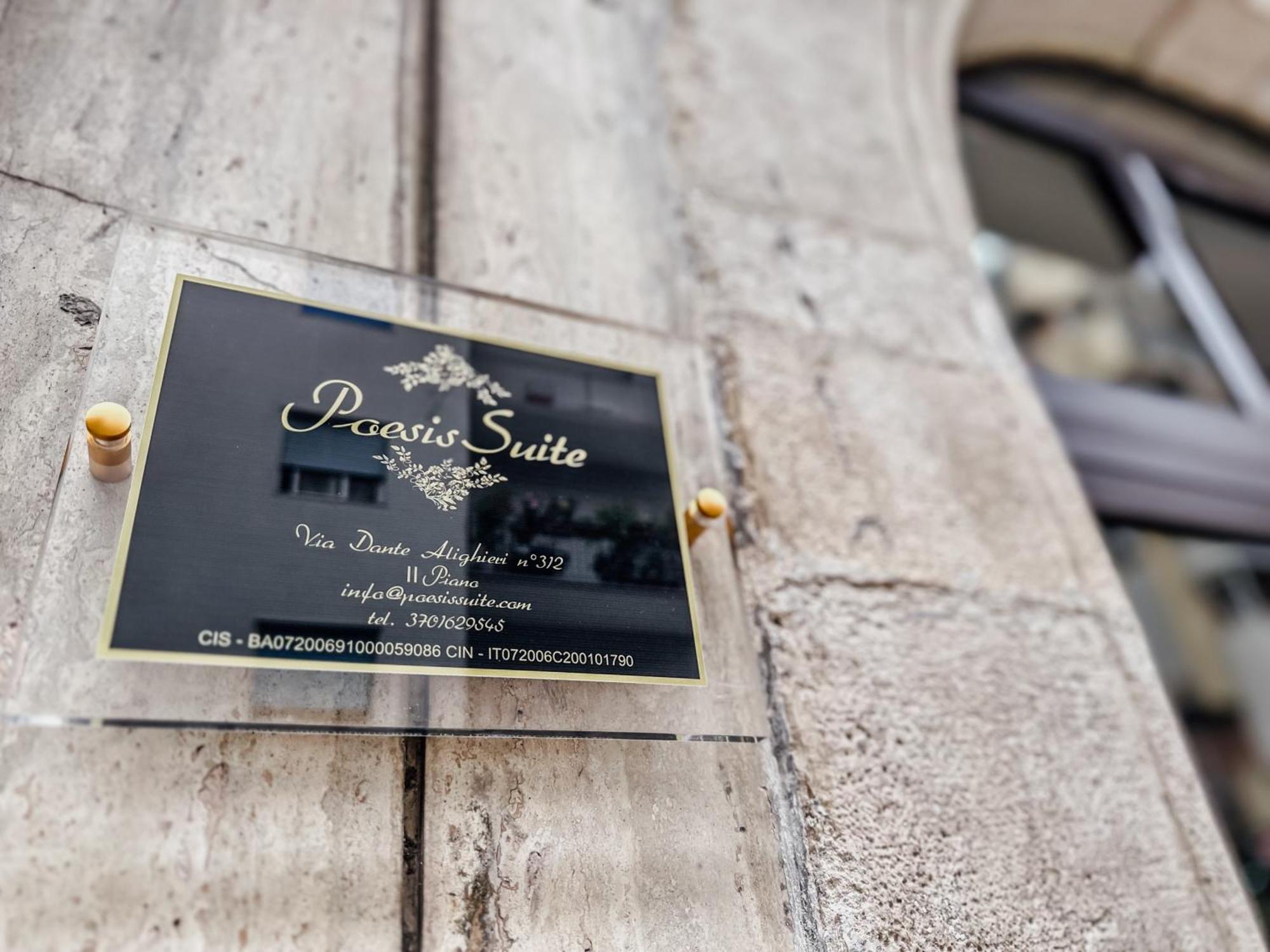 Poesis Suite Bari Exterior photo